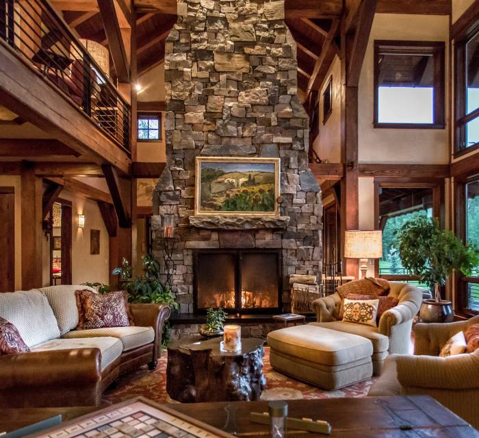 Country style home interior design