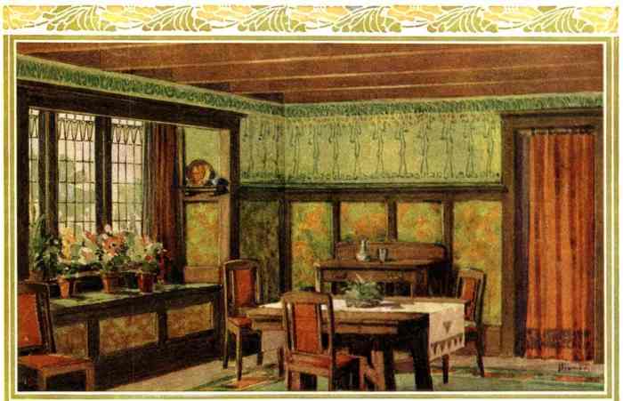 1910 home interior design