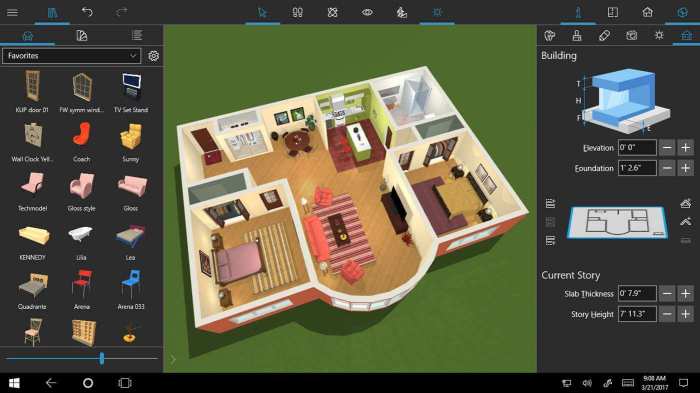 Free home interior design software