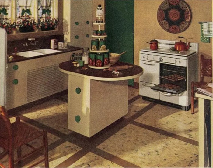 1940s interior hazel brown kitchen kitchens designs dell retro armstrong floors early del vintage